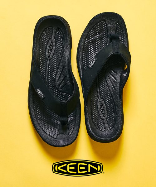 417 EDIFICE(フォーワンセブンエディフィス)の「KEEN / キーン KONA FLIP TG(サンダル・メンズ・ブラック・26cm/27cm/28cm)」の14枚目の写真