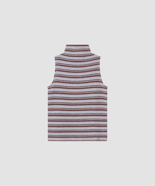 THE LILLE(ザ リル)の「Winter Turtle Sleeveless T_Stripe blue(Tシャツ/カットソー・レディース・その他・FREE)」の3枚目の写真