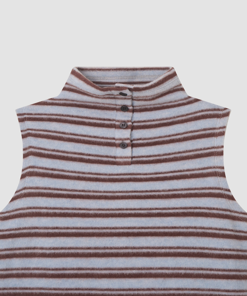 THE LILLE(ザ リル)の「Winter Turtle Sleeveless T_Stripe blue(Tシャツ/カットソー・レディース・その他・FREE)」の4枚目の写真