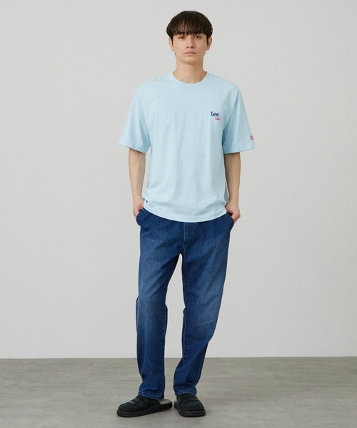 Lee（リー）の「【直営店・WEB別注】FLeeasy / すっきりシルエット【涼/JADE AIR】（デニムパンツ・メンズ・ダークインディゴブルー/インディゴブルー・FREE）」の14枚目の写真