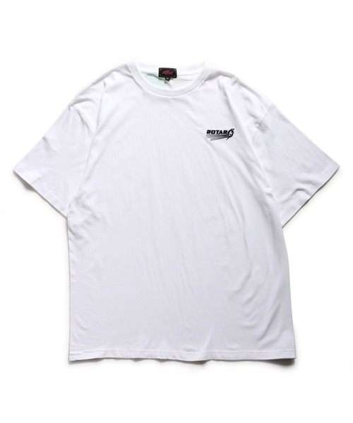 ROTAR(ローター)の「Wheel logo 1p Tee(Tシャツ/カットソー・メンズ・バーガンディー/サンドベージュ/ブラック/ホワイト・LARGE/MEDIUM/X-LARGE)」の1枚目の写真