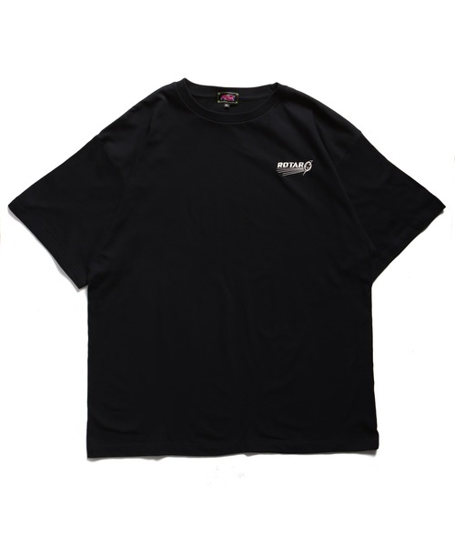 ROTAR(ローター)の「Wheel logo 1p Tee(Tシャツ/カットソー・メンズ・バーガンディー/サンドベージュ/ブラック/ホワイト・LARGE/MEDIUM/X-LARGE)」の2枚目の写真