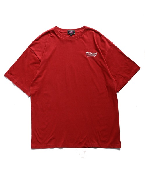 ROTAR(ローター)の「Wheel logo 1p Tee(Tシャツ/カットソー・メンズ・バーガンディー/サンドベージュ/ブラック/ホワイト・LARGE/MEDIUM/X-LARGE)」の5枚目の写真