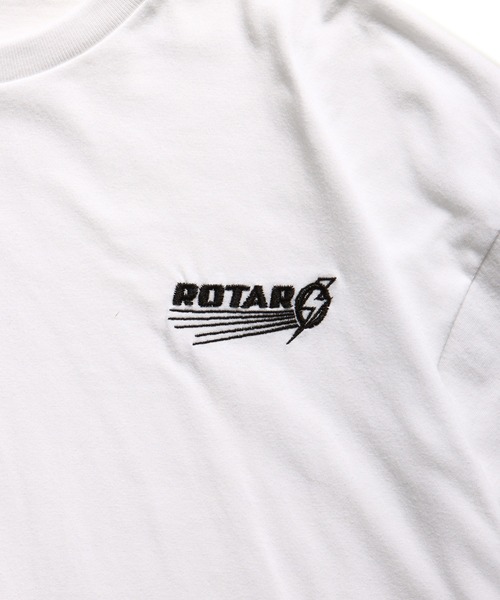 ROTAR(ローター)の「Wheel logo 1p Tee(Tシャツ/カットソー・メンズ・バーガンディー/サンドベージュ/ブラック/ホワイト・LARGE/MEDIUM/X-LARGE)」の7枚目の写真