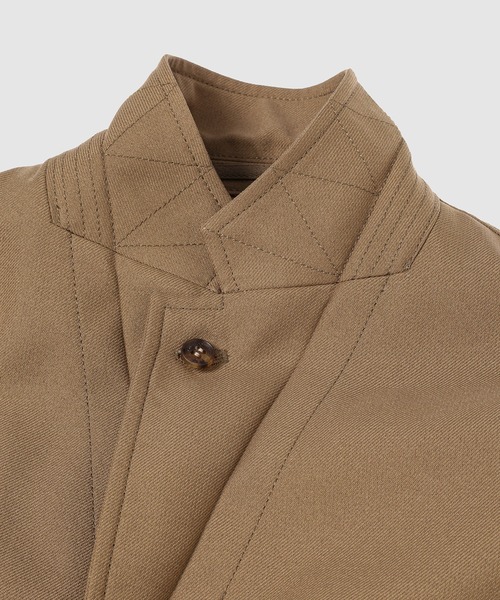 COMME des GARCONS HOMME(コム デ ギャルソン・オム)の「POLYESTER TWILL JACKET(テーラードジャケット・メンズ・ブラック/ベージュ・XS/S/M/L)」の5枚目の写真