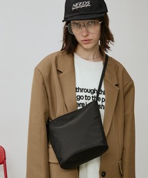 2WAYナイロンバゲットショルダーバッグ