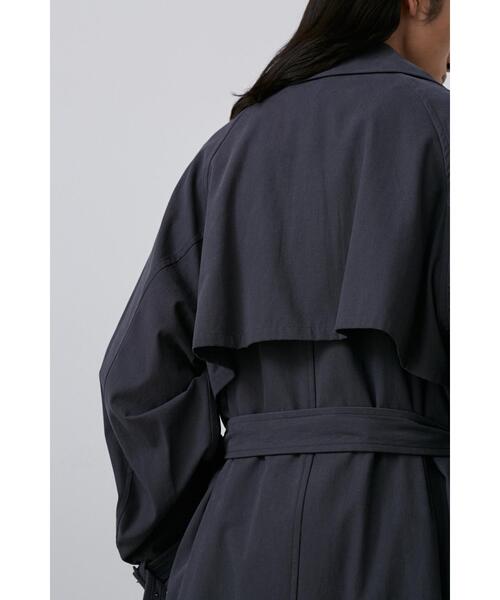YLEVE(イレーヴ)の「YLEVE / COTTON VOILE GABARDINE NIDOM CO(トレンチコート・メンズ・ベージュ/グレー・4/3)」の8枚目の写真