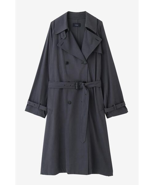 YLEVE(イレーヴ)の「YLEVE / COTTON VOILE GABARDINE NIDOM CO(トレンチコート・メンズ・ベージュ/グレー・4/3)」の11枚目の写真