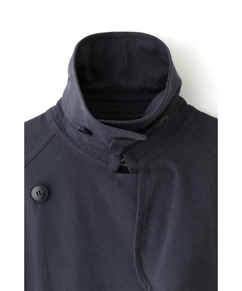 YLEVE(イレーヴ)の「YLEVE / COTTON VOILE GABARDINE NIDOM CO(トレンチコート・メンズ・ベージュ/グレー・4/3)」の14枚目の写真