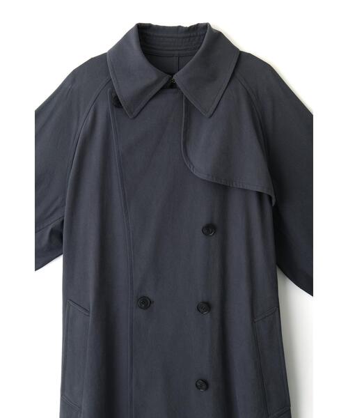 YLEVE(イレーヴ)の「YLEVE / COTTON VOILE GABARDINE NIDOM CO(トレンチコート・メンズ・ベージュ/グレー・4/3)」の15枚目の写真