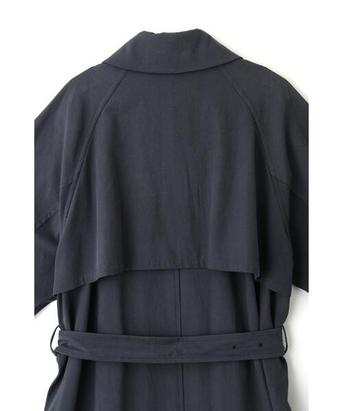 YLEVE(イレーヴ)の「YLEVE / COTTON VOILE GABARDINE NIDOM CO(トレンチコート・メンズ・ベージュ/グレー・4/3)」の16枚目の写真