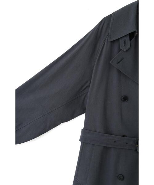 YLEVE(イレーヴ)の「YLEVE / COTTON VOILE GABARDINE NIDOM CO(トレンチコート・メンズ・ベージュ/グレー・4/3)」の17枚目の写真