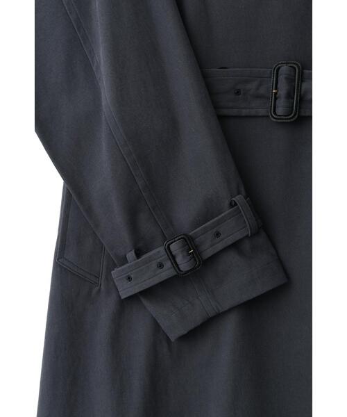 YLEVE(イレーヴ)の「YLEVE / COTTON VOILE GABARDINE NIDOM CO(トレンチコート・メンズ・ベージュ/グレー・4/3)」の19枚目の写真