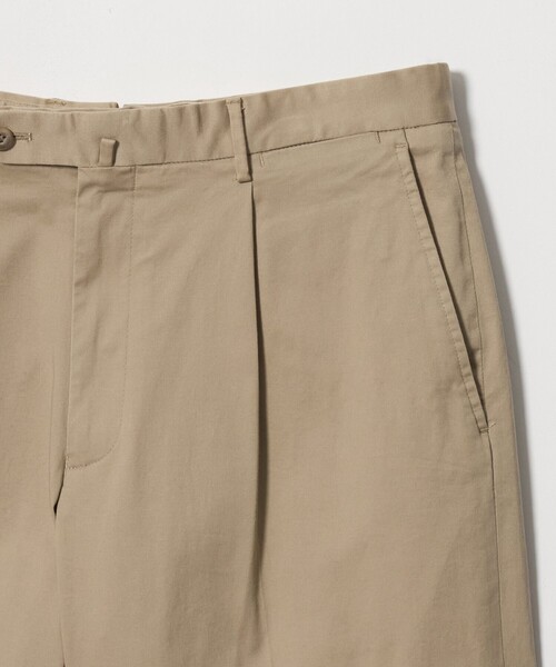 UNITED ARROWS（ユナイテッドアローズ）の「ツイル ベーシック 1プリーツ ショーツ（その他パンツ・メンズ・ベージュ/ブラック・L/S/M/XL）」の11枚目の写真