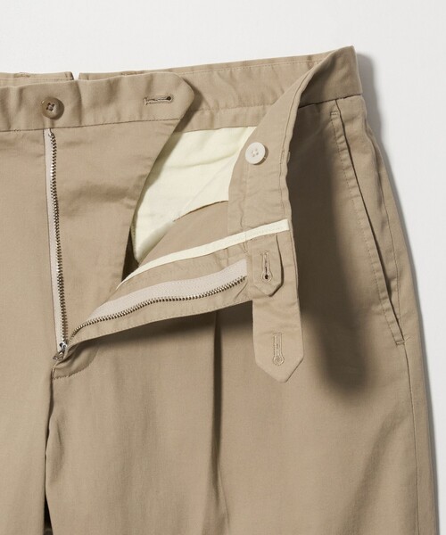 UNITED ARROWS（ユナイテッドアローズ）の「ツイル ベーシック 1プリーツ ショーツ（その他パンツ・メンズ・ベージュ/ブラック・L/S/M/XL）」の8枚目の写真