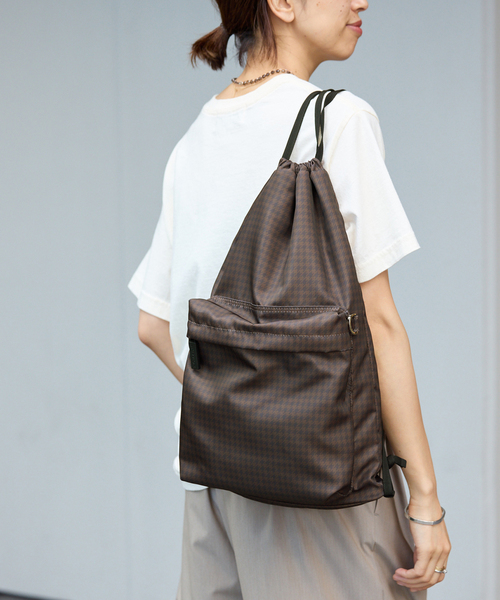 NOMADIS(ノマディス)の「NOMADIS/ノマディス 別注 LATT バッグ 82-N222-0-EX(バックパック/リュック・レディース・チョコ・FREE)」の3枚目の写真