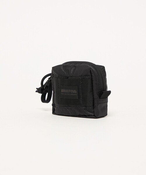 BRIEFING(ブリーフィング)の「【別注】<BRIEFING>SOLID LIGHT SQUARE GADGET POUCH/ソリッド ライト スクエア ガジェットポーチ(ポーチ・メンズ・ブラック・FREE)」の4枚目の写真