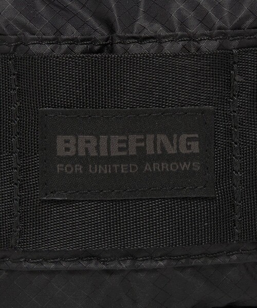 BRIEFING(ブリーフィング)の「【別注】<BRIEFING>SOLID LIGHT SQUARE GADGET POUCH/ソリッド ライト スクエア ガジェットポーチ(ポーチ・メンズ・ブラック・FREE)」の8枚目の写真