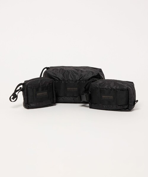 BRIEFING(ブリーフィング)の「【別注】<BRIEFING>SOLID LIGHT SQUARE GADGET POUCH/ソリッド ライト スクエア ガジェットポーチ(ポーチ・メンズ・ブラック・FREE)」の9枚目の写真