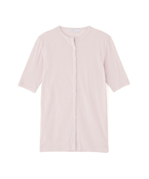 ETRE TOKYO(エトレトウキョウ)の「ドライタッチハーフスリーブカットカーディガン(カーディガン/ボレロ・レディース・ネイビー/ホワイト/ピンク・FREE)」の21枚目の写真