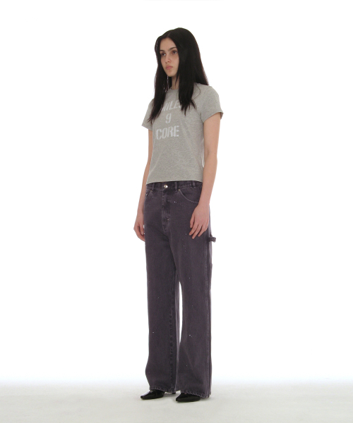 PARTIMENTO WOMEN(パルティメントウィメン)の「ウォッシュドユーティリティパンツ_ヴィンテージブルー(その他パンツ・レディース・その他・SMALL/MEDIUM)」の3枚目の写真