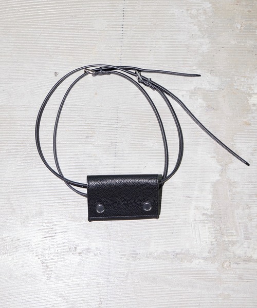 MAISON SPECIAL（メゾンスペシャル）の「【2026Autumn PRE-ORDER】Multi-Way Pouch Double Belt/マルチウェイポーチダブルベルト（ベルト・レディース・ブラック/レッド/カーキ/アイボリー・FREE）」の11枚目の写真