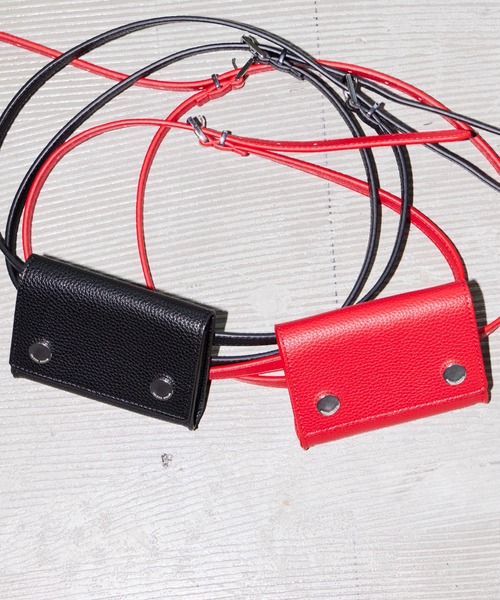 MAISON SPECIAL（メゾンスペシャル）の「【2026Autumn PRE-ORDER】Multi-Way Pouch Double Belt/マルチウェイポーチダブルベルト（ベルト・レディース・ブラック/レッド/カーキ/アイボリー・FREE）」の14枚目の写真