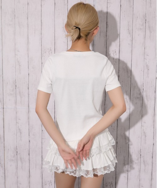 GORGE(ゴージ)の「《テレコ・存在感ロゴ》アソートTシャツ/カジュアル×ストリート/春夏/全3色(Tシャツ/カットソー・レディース・カーキ/オフホワイト/グレー・F)」の18枚目の写真