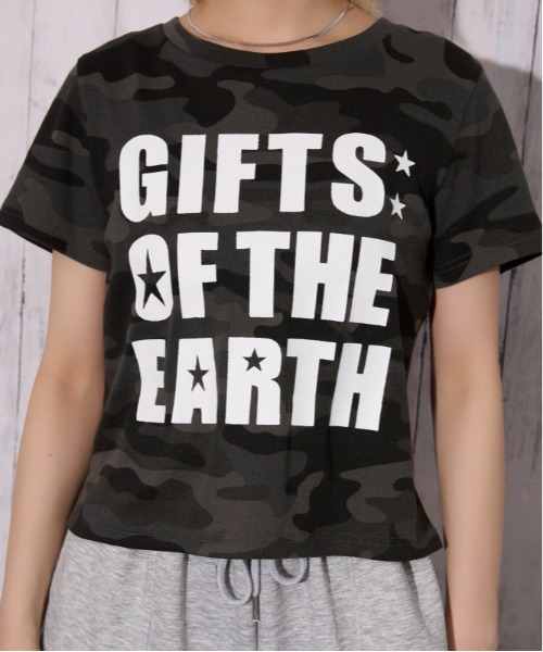 GORGE(ゴージ)の「《テレコ・存在感ロゴ》アソートTシャツ/カジュアル×ストリート/春夏/全3色(Tシャツ/カットソー・レディース・カーキ/オフホワイト/グレー・F)」の19枚目の写真