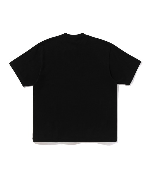 A BATHING APE（アベイシングエイプ）の「HAND DRAWN OUTLINE COLLEGE RELAXED FIT TEE（Tシャツ/カットソー・メンズ・ブラック/ホワイト・XX-LARGE/SMALL/LARGE/MEDIUM/X-LARGE）」の4枚目の写真