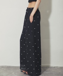 ANOTHER S（アナザーエス）の「ドット花柄刺繍パンツ（その他パンツ）」