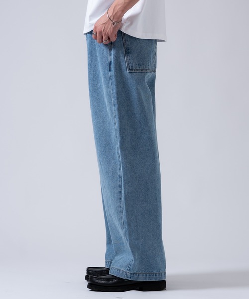 OXA(オグザ)の「デニムパンツ(デニムパンツ・メンズ・ブルー/ネイビー・LARGE/MEDIUM)」の18枚目の写真