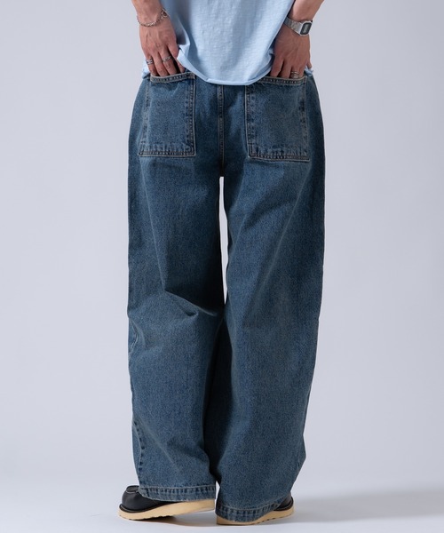 OXA(オグザ)の「デニムパンツ(デニムパンツ・メンズ・ブルー/ネイビー・LARGE/MEDIUM)」の14枚目の写真