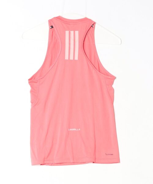 adidas(アディダス)の「Les Mills グラフィック タンクトップ / アディダス adidas(タンクトップ・レディース・ピンク・X-SMALL/LARGE/MEDIUM/SMALL/XX-LARGE)」の5枚目の写真