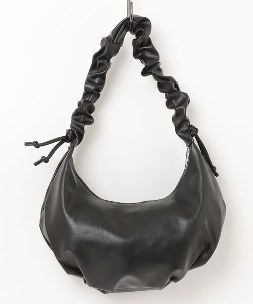 ROYAL FLASH(ロイヤルフラッシュ)の「MAVYTH/メヴィス/CRUMPLED HANDLE BAG(トートバッグ・レディース・ホワイト/ピンク/キャメル/ブラック・F)」の2枚目の写真