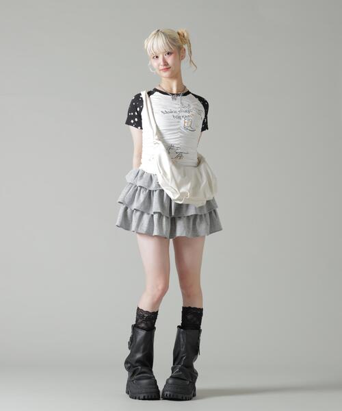 ROYAL FLASH(ロイヤルフラッシュ)の「MAVYTH/メヴィス/CRUMPLED HANDLE BAG(トートバッグ・レディース・ホワイト/ピンク/キャメル/ブラック・F)」の6枚目の写真