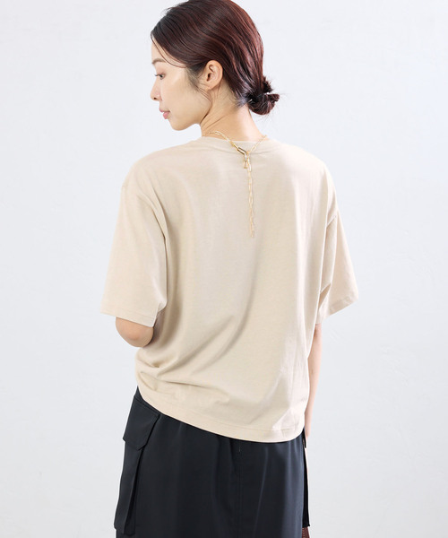IENA(イエナ)の「LOGOプリント PHOTO Tシャツ(Tシャツ/カットソー・レディース・ネイビー/イエロー/オレンジ・FREE)」の17枚目の写真