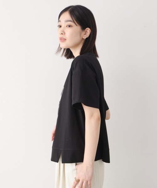 Bou Jeloud(ブージュルード)の「アートロゴカットソー(Tシャツ/カットソー・レディース・ブラック・FREE)」の5枚目の写真