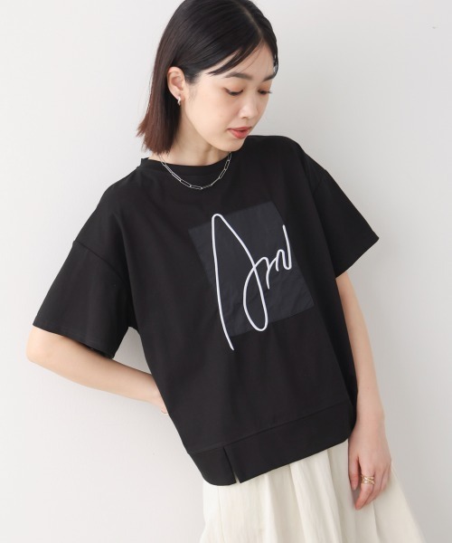 Bou Jeloud(ブージュルード)の「アートロゴカットソー(Tシャツ/カットソー・レディース・ブラック・FREE)」の13枚目の写真