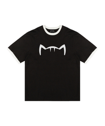 リンガーキティビッグロゴTシャツ(ブラック)