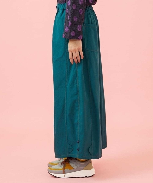 Jocomomola（ホコモモラ）の「ツイルワイドパンツ（その他パンツ・レディース・ベージュ/ブルー・40）」の8枚目の写真