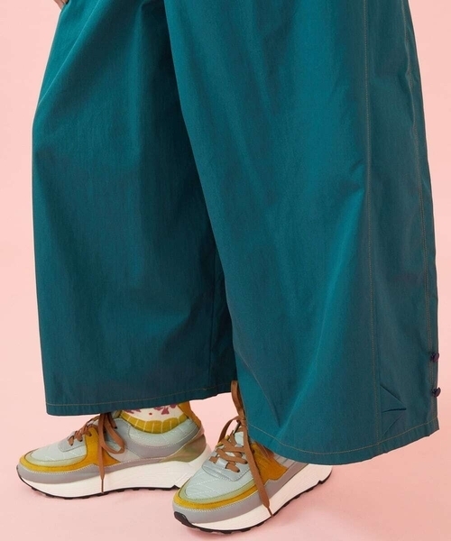 Jocomomola（ホコモモラ）の「ツイルワイドパンツ（その他パンツ・レディース・ベージュ/ブルー・40）」の14枚目の写真