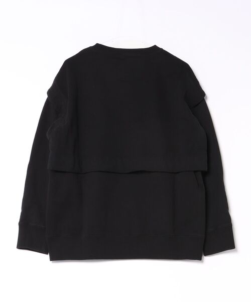 Vivienne Westwood(ヴィヴィアンウエストウッド)の「ディタッチャブルフェルパプルオーバー(Tシャツ/カットソー・レディース・ブラック/チャコールグレー・FREE)」の3枚目の写真