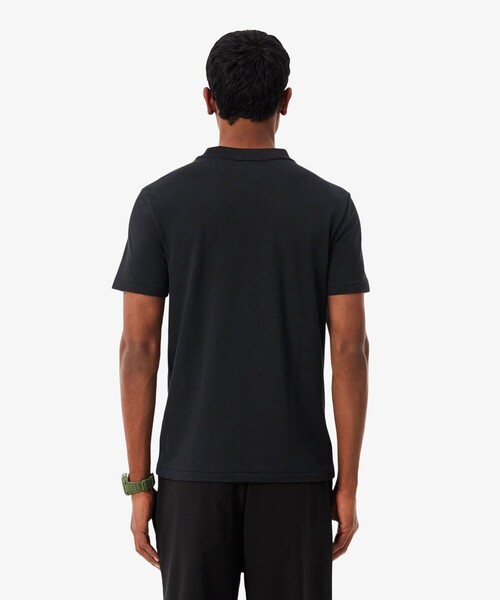 LACOSTE(ラコステ)の「ジャカードブランドネームネック鹿の子Tシャツ(Tシャツ/カットソー・メンズ・ブラック/ホワイト/ライトブルー・2/3/4/5)」の13枚目の写真