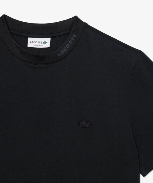 LACOSTE(ラコステ)の「ジャカードブランドネームネック鹿の子Tシャツ(Tシャツ/カットソー・メンズ・ブラック/ホワイト/ライトブルー・2/3/4/5)」の15枚目の写真