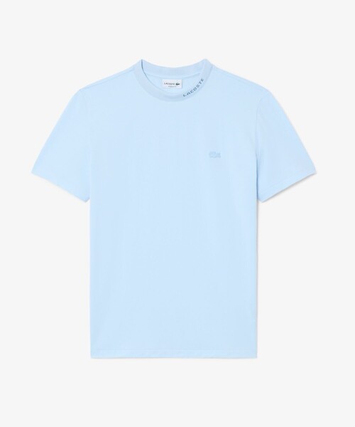 LACOSTE(ラコステ)の「ジャカードブランドネームネック鹿の子Tシャツ(Tシャツ/カットソー・メンズ・ブラック/ホワイト/ライトブルー・2/3/4/5)」の17枚目の写真