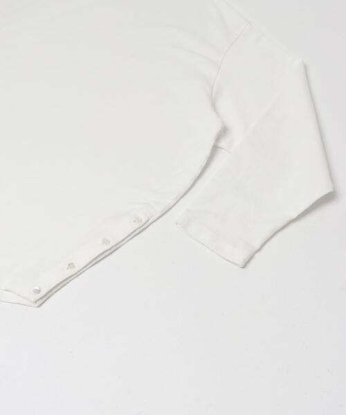 URBAN RESEARCH DOORS(アーバンリサーチドアーズ)の「Soft Cotton Loose Long-Sleeve T-shirts(Tシャツ/カットソー・レディース・オフホワイト/ブラック・FREE)」の11枚目の写真