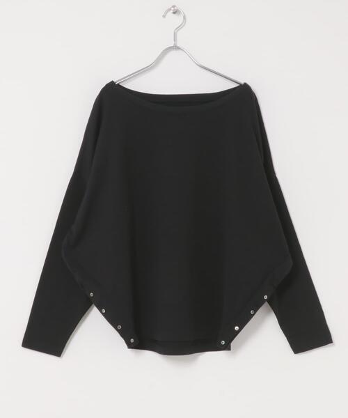 URBAN RESEARCH DOORS(アーバンリサーチドアーズ)の「Soft Cotton Loose Long-Sleeve T-shirts(Tシャツ/カットソー・レディース・オフホワイト/ブラック・FREE)」の19枚目の写真
