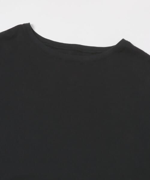 URBAN RESEARCH DOORS(アーバンリサーチドアーズ)の「Soft Cotton Loose Long-Sleeve T-shirts(Tシャツ/カットソー・レディース・オフホワイト/ブラック・FREE)」の20枚目の写真