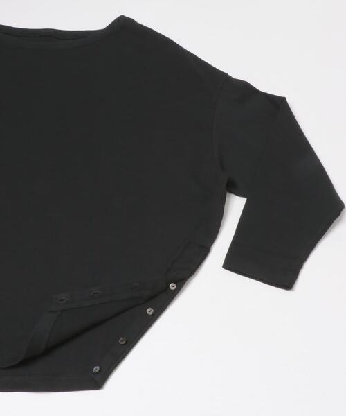 URBAN RESEARCH DOORS(アーバンリサーチドアーズ)の「Soft Cotton Loose Long-Sleeve T-shirts(Tシャツ/カットソー・レディース・オフホワイト/ブラック・FREE)」の21枚目の写真